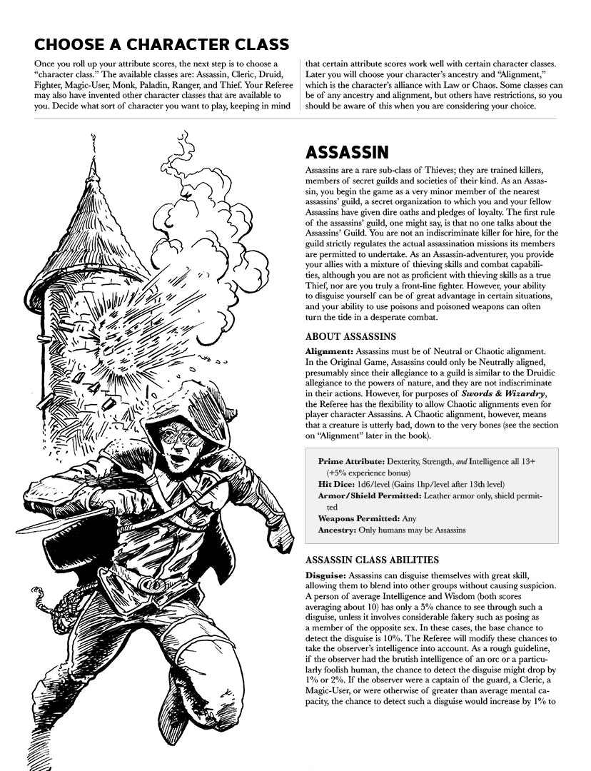 Swords & Wizardry Complete Revised: A Fantasy Role Playing Game