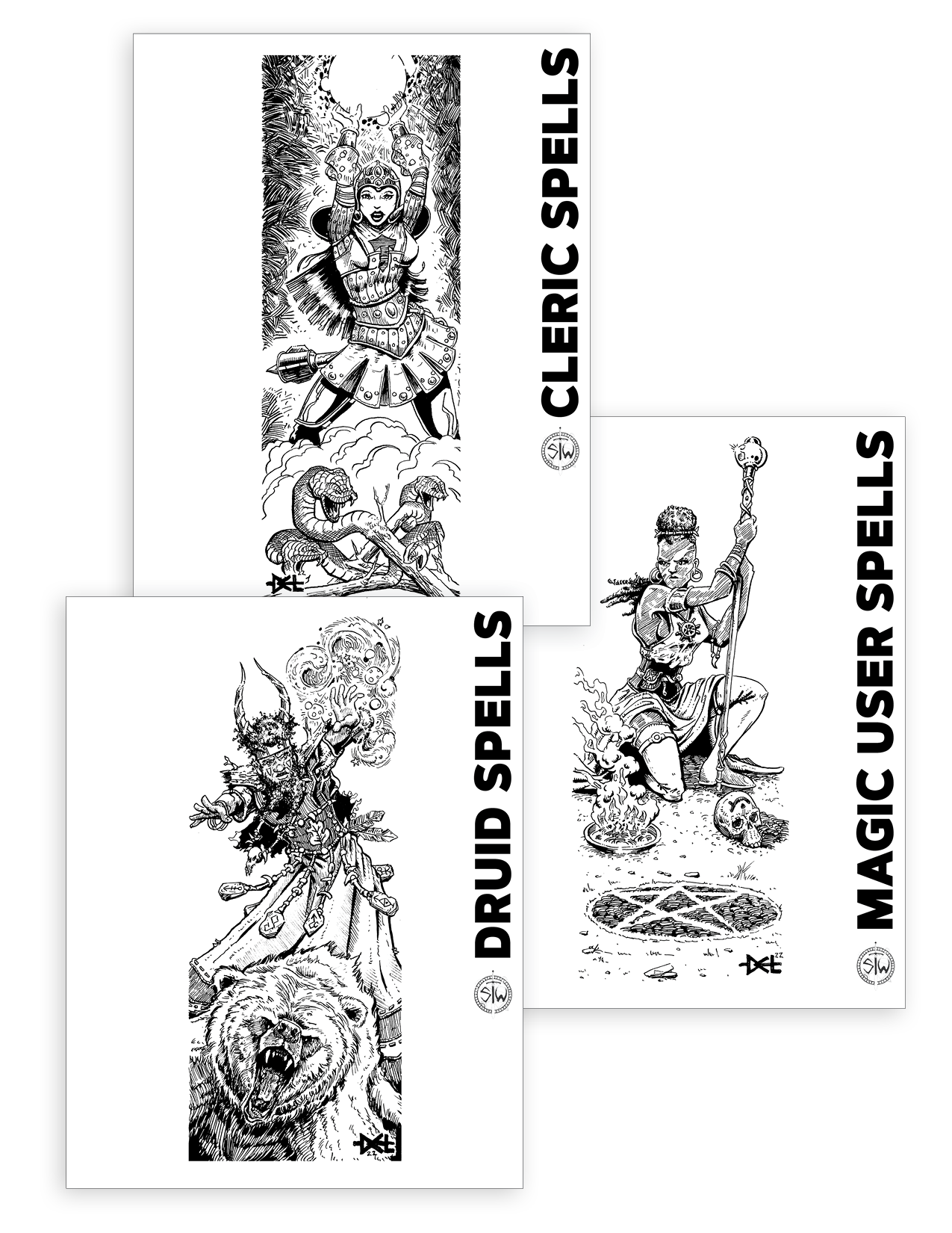 Swords & Wizardry Complete Character Spellbooks - PDF