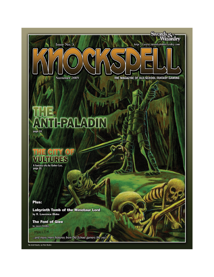 Knockspell Magazine #3 - PDF